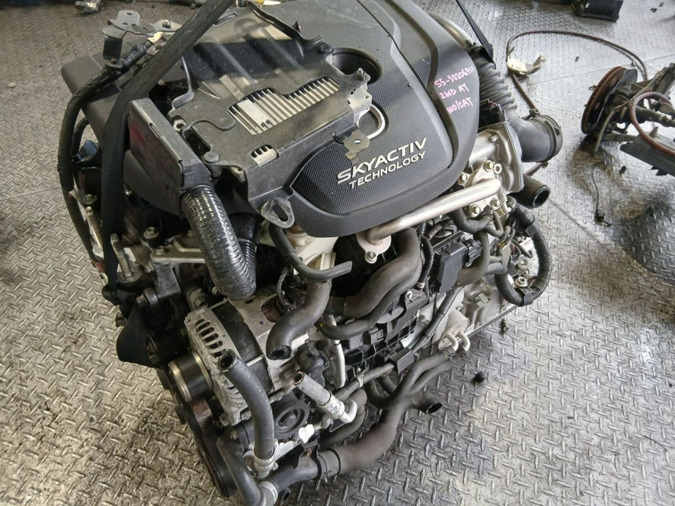 [USED ENGINE] MAZDA DEMIO DJ5FS 2014 S5-DPTS FF AT 2WD #0403268015420