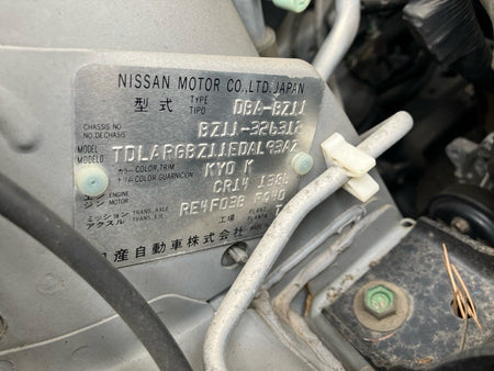 [CHOOSE PARTS] NISSAN CUBE BZ11 2006 CR14DE FF AT 2WD #0001000016613