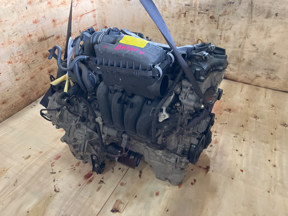 [USED ENGINE] TOYOTA VITZ NSP130 2011 1NR-FE FF AT 2WD #0003266104951