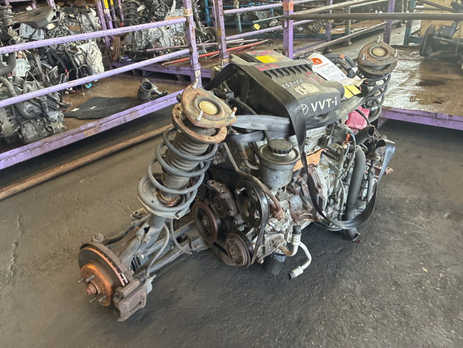 [USED ENGINE] TOYOTA PLATZ SCP11 2005 1SZ-FE FF AT 2WD #0003268132456