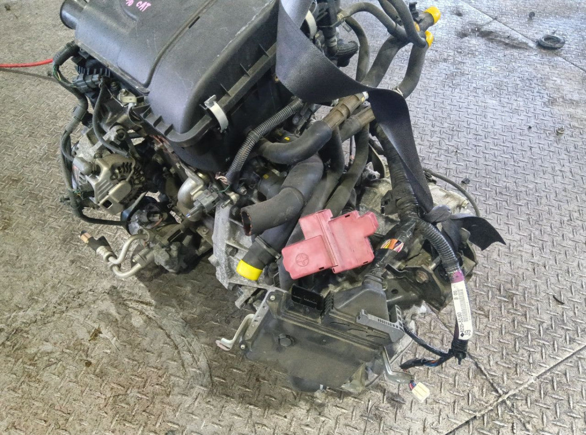 [USED ENGINE] TOYOTA VITZ KSP90 2010 1KR-FE FF AT 2WD #0403266011155