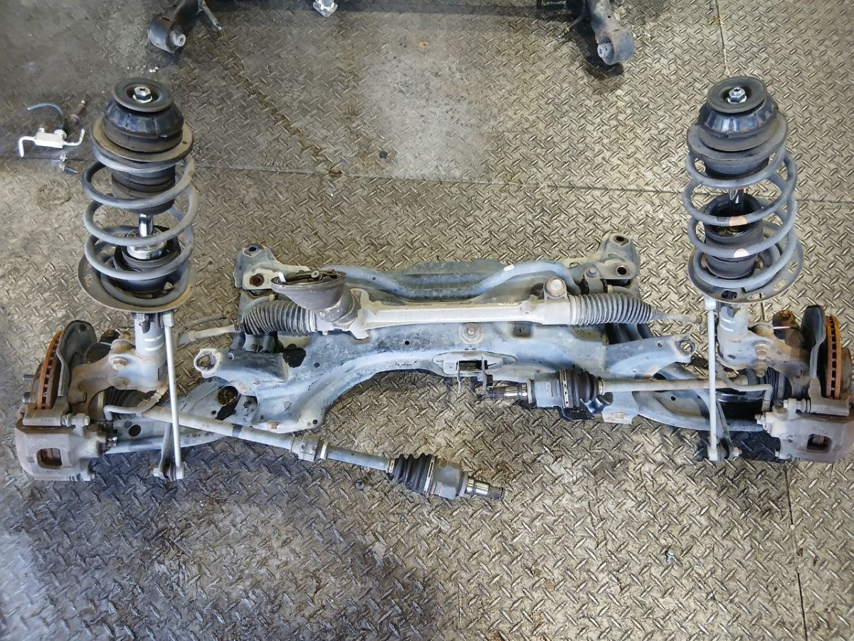 [F AXLE ASSY] TOYOTA VITZ KSP130 2011 1KR-FE FF AT 2WD #0403267013425