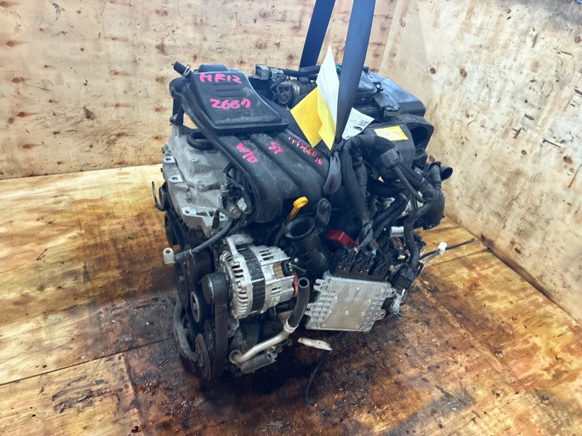 [USED ENGINE] NISSAN NOTE NE12 2015 HR12DE FF AT 4WD #0003269145307