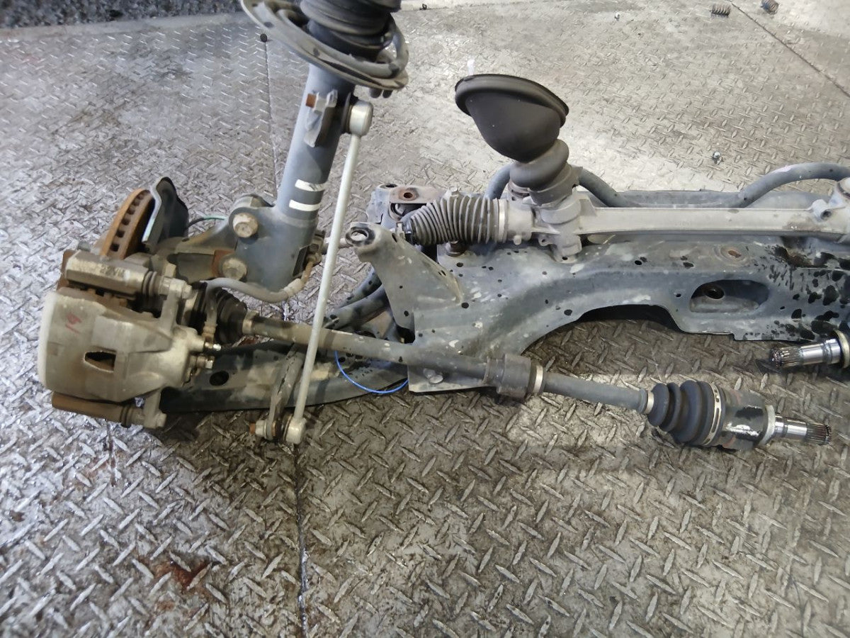 [F AXLE ASSY] TOYOTA VITZ KSP130 2015 1KR-FE FF AT 2WD #0403268015409