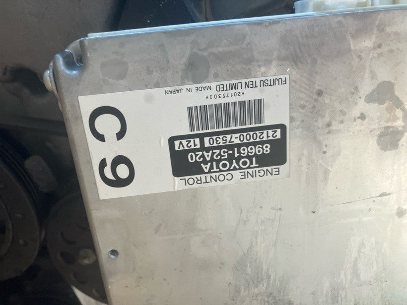 [USED ENGINE] TOYOTA SIENTA NCP81G 2012 1NZ-FE FF AT 2WD #0003266101430