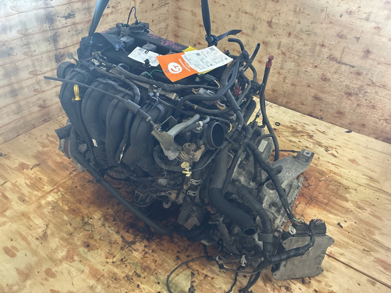 [USED ENGINE] MAZDA PREMACY CREW 2005 LF-DE FF AT 2WD #0003267123301