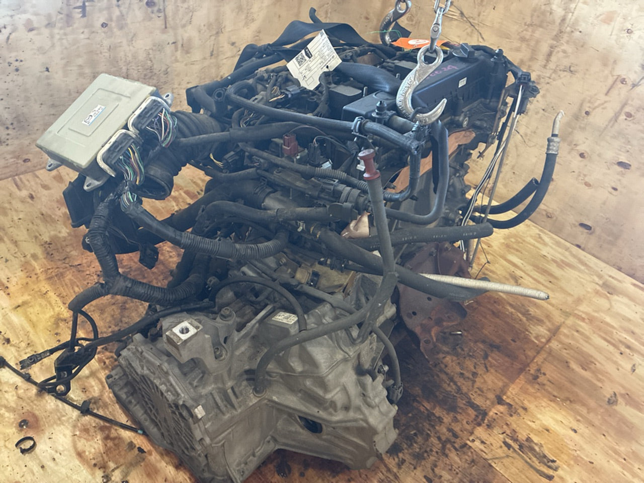 [USED ENGINE] MAZDA PREMACY CREW 2005 LF-DE FF AT 2WD #0003267127509