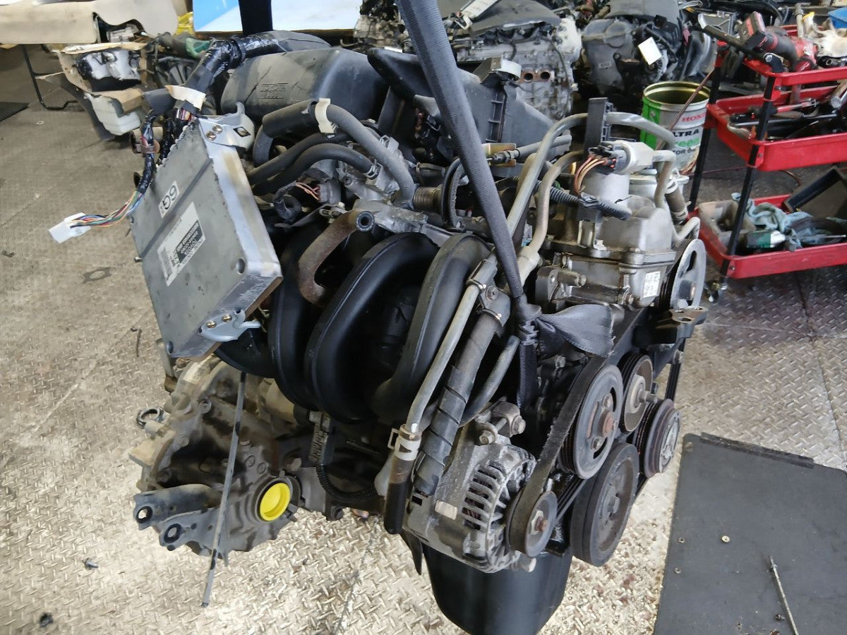 [USED ENGINE] TOYOTA VITZ SCP10 2003 1SZ-FE FF AT 2WD #0403269016128