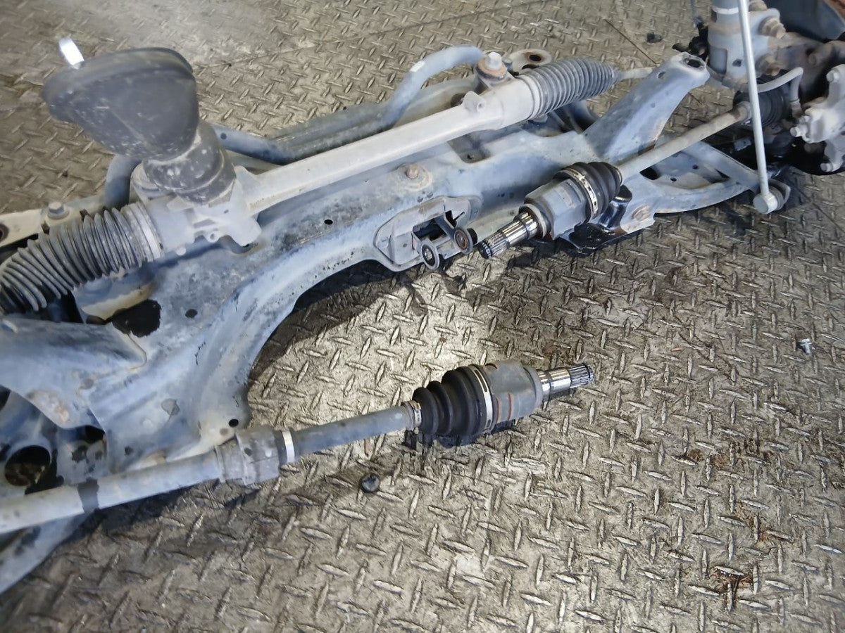 [F AXLE ASSY] TOYOTA VITZ KSP130 2011 1KR-FE FF AT 2WD #0403267013425