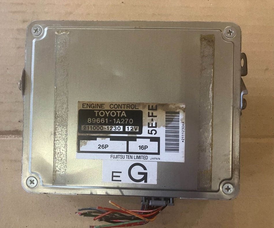 [ENGINE COMPUTER] TOYOTA COROLLA VAN EE103V  5E-FE FF AT 2WD #0003265091897