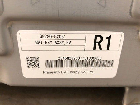 [EV BATTERY] TOYOTA AQUA NHP10 2015 1NZ-FXE FF AT 2WD #0003263049709