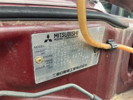 [CHOOSE PARTS] MITSUBISHI PAJERO JUNIOR H57A 1996 4A31 FR AT 4WD #0001000014562