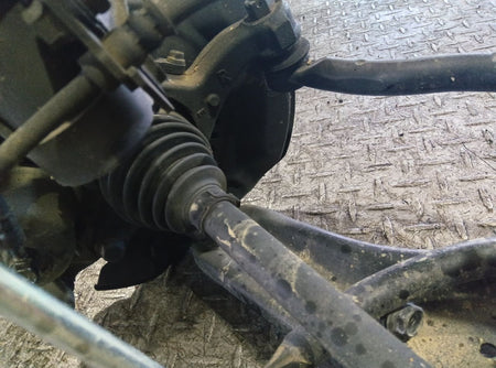 [F AXLE ASSY] TOYOTA VITZ KSP130 2013 1KR-FE FF AT 2WD #0403266011090