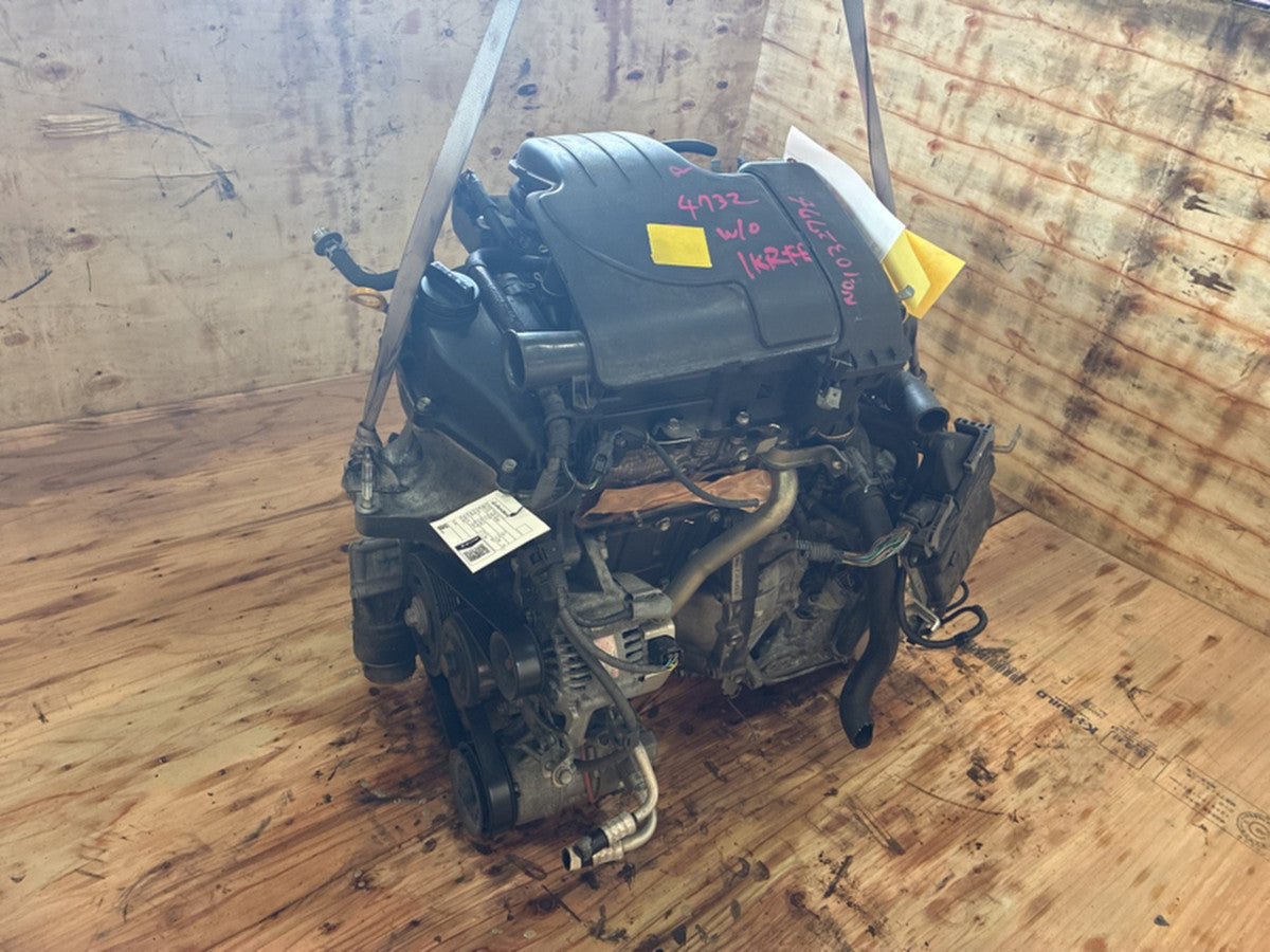 [USED ENGINE] TOYOTA VITZ KSP90 2010 1KR-FE FF AT 2WD #0003265093145
