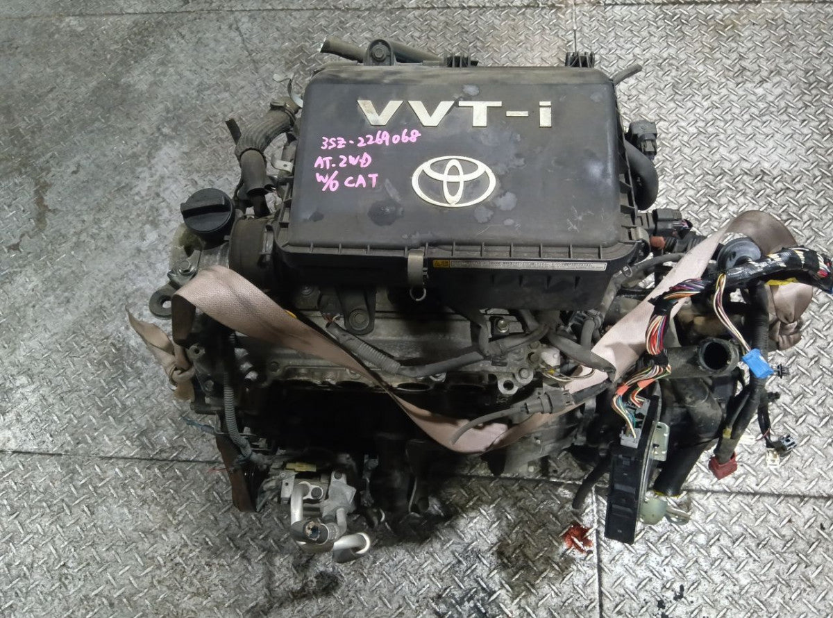 [USED ENGINE] TOYOTA bB QNC21 2008 3SZ-VE FF AT 2WD #0403265010364