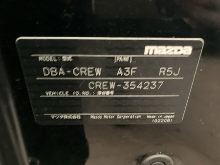 [USED ENGINE] MAZDA PREMACY CREW 2010 LF-VD FF AT 2WD #0003269150017