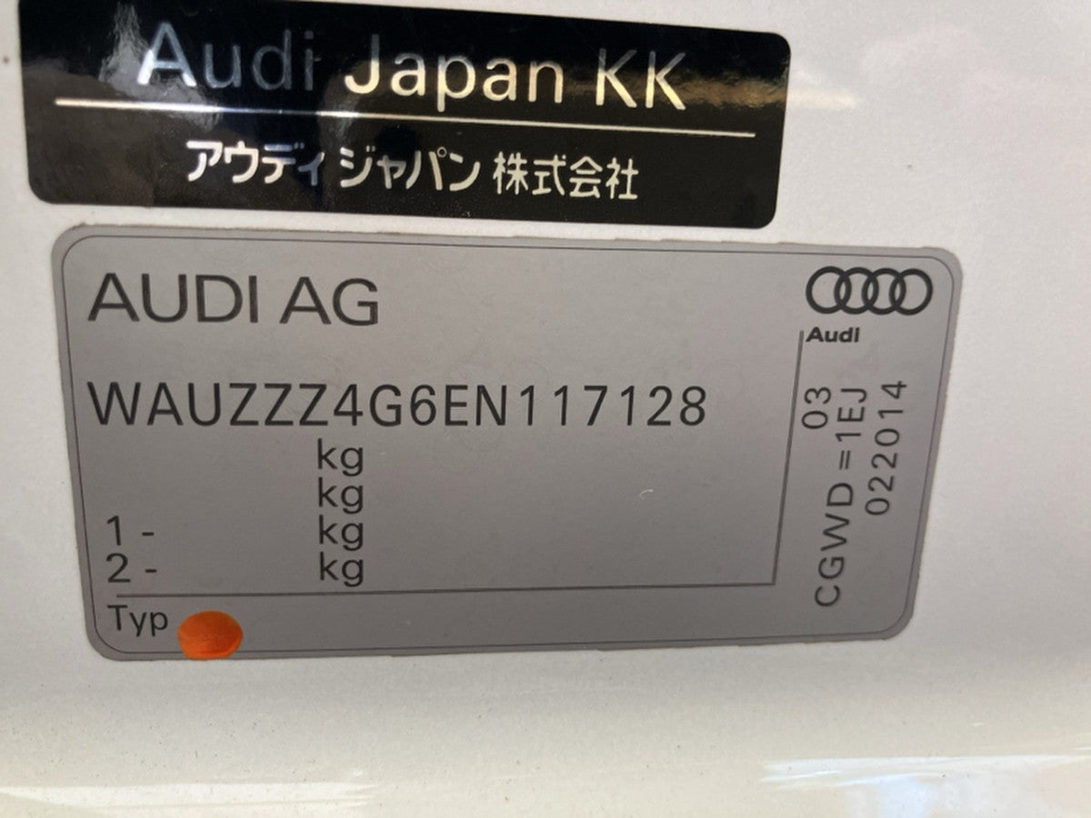 [CHOOSE PARTS] AUDI A6 4GCGWS 2014 CGW FR AT 4WD #0002002672233