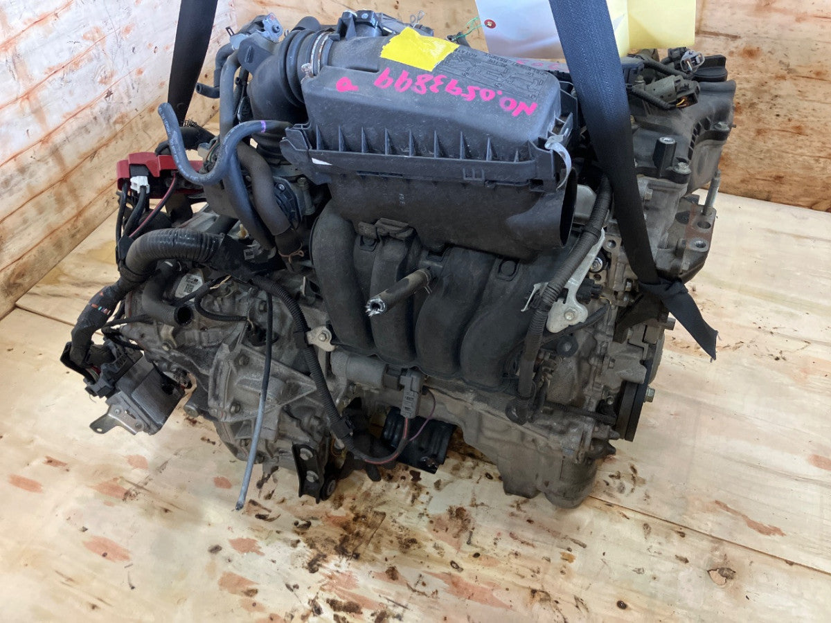 [USED ENGINE] TOYOTA PORTE NSP140 2013 1NR-FE FF AT 2WD #0003266106497