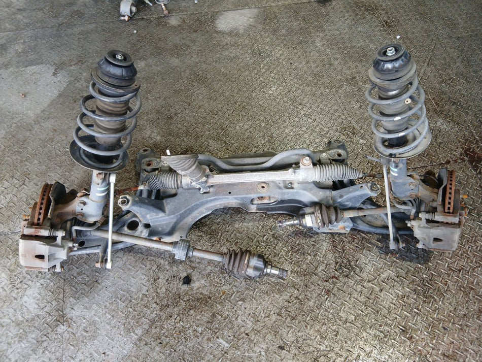 [F AXLE ASSY] TOYOTA RACTIS NCP100 2006 1NZ-FE FF AT 2WD #0403267013344