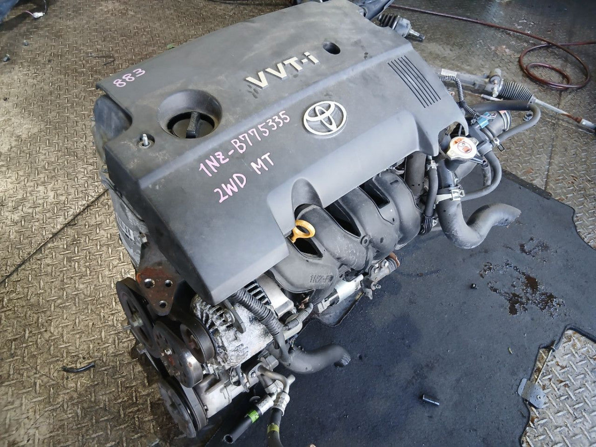 [USED ENGINE] TOYOTA VITZ NCP91 2005 1NZ-FE FF MT 2WD #0403269017074