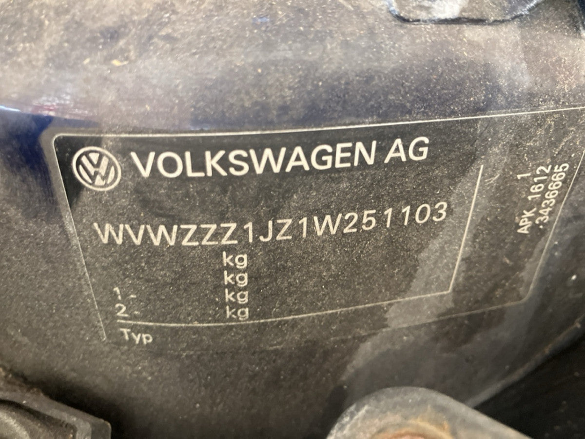 [CHOOSE PARTS] VOLKSWAGEN GOLF WAGON 1JAPK 2001 APK FF AT 2WD #0002002692795