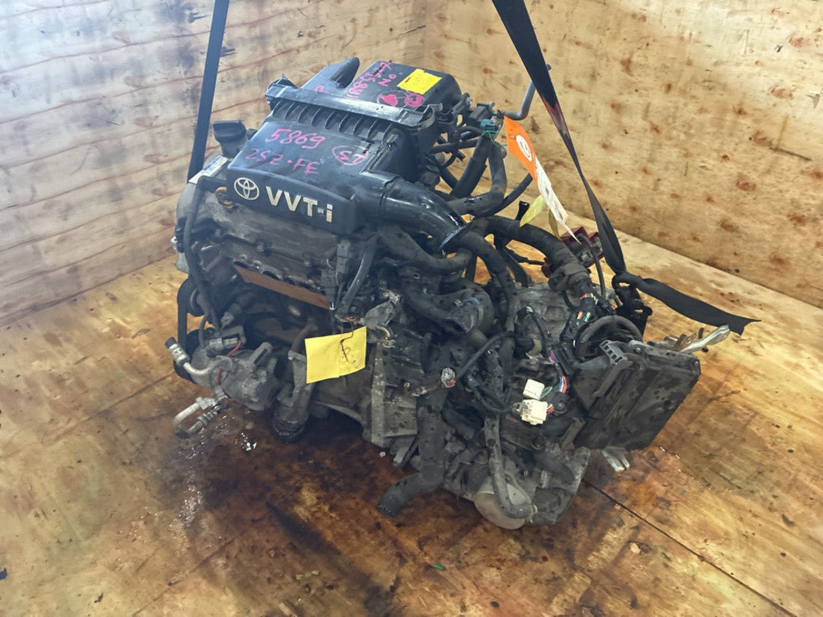 [USED ENGINE] TOYOTA RACTIS SCP100 2007 2SZ-FE FF AT 2WD #0003268139655