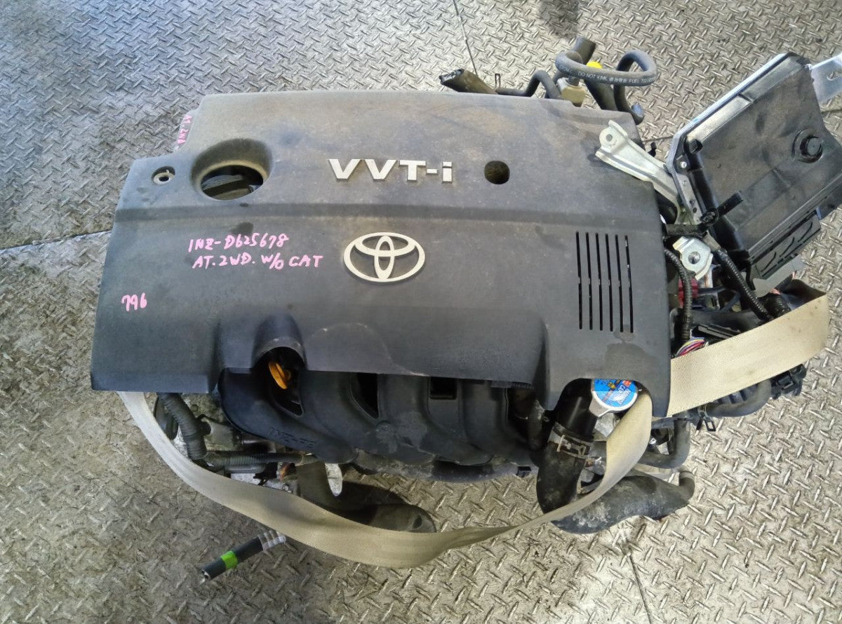 [USED ENGINE] TOYOTA VITZ NCP91 2010 1NZ-FE FF AT 2WD #0403268014567