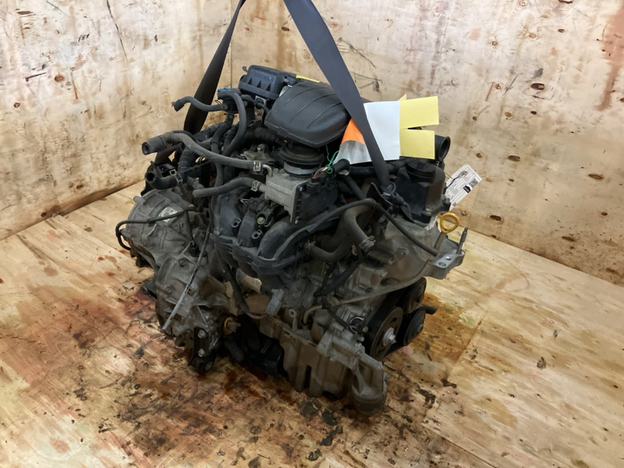 [USED ENGINE] TOYOTA VITZ KSP130 2011 1KR-FE FF AT 2WD #0003267117455