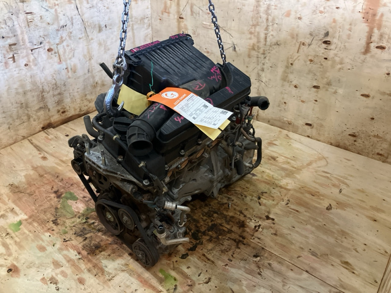 [USED ENGINE] SUZUKI SOLIO MA15S 2012 K12B FF AT 4WD #0003266111242