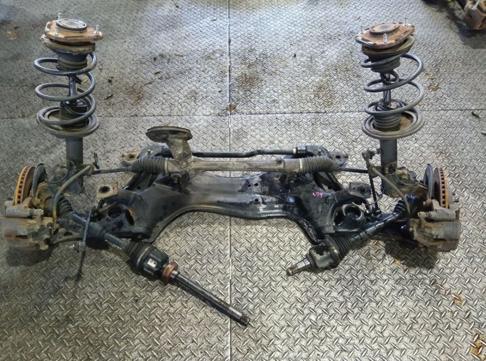 [F AXLE ASSY] TOYOTA COROLLA FIELDER NZE144G 2008 1NZ-FE FF AT 4WD #0403265009656