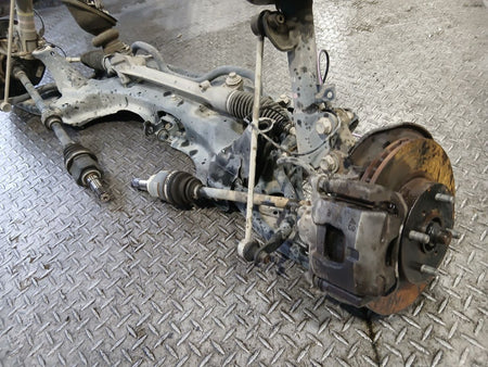 [F AXLE ASSY] TOYOTA VITZ KSP130 2012 1KR-FE FF AT 2WD #0403265010359