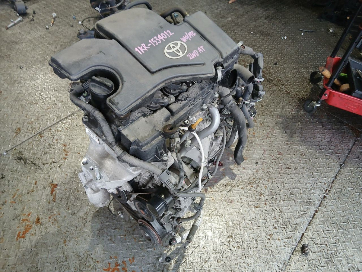[USED ENGINE] TOYOTA VITZ KSP130 2015 1KR-FE FF AT 2WD #0403267014004