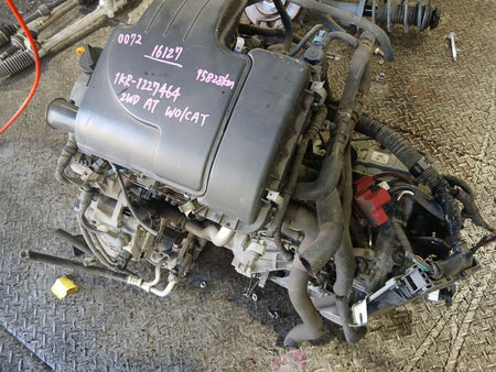 [USED ENGINE] TOYOTA VITZ KSP130 2011 1KR-FE FF AT 2WD #0403269016127