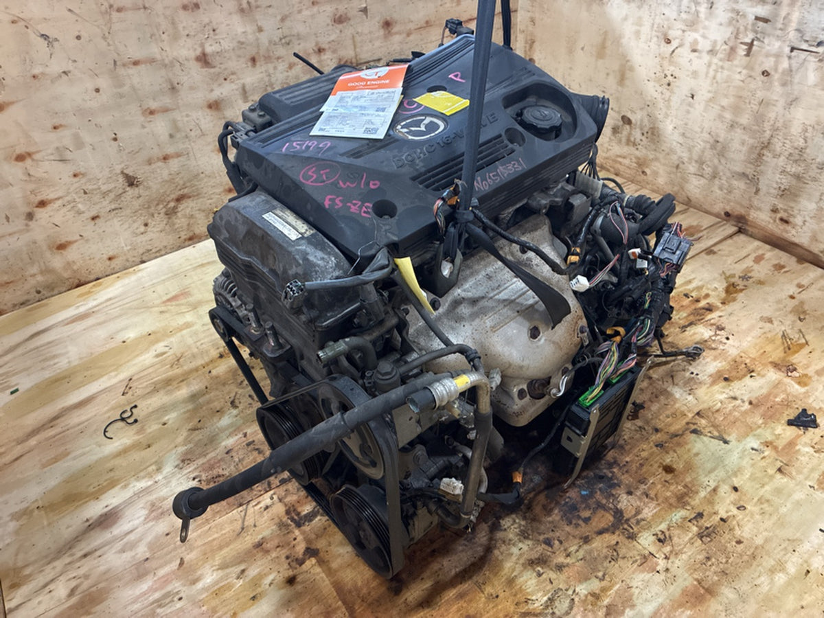 [USED ENGINE] MAZDA FAMILIA S-WAGON BJFW 1999 FS-ZE FF AT 2WD #0003267124165