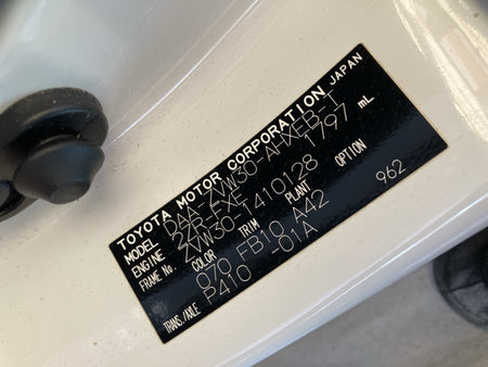 [CHOOSE PARTS] TOYOTA PRIUS ZVW30 2011 2ZR-FXE FF AT 2WD #0001000015748