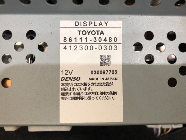 [CAR NAVIGATION] TOYOTA CROWN ATHLETE GRS182 2005 3GR-FSE FR AT 2WD #0003259956197
