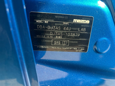 [CHOOSE PARTS] MAZDA DEMIO DJ3AS 2015 P3-VPS FF AT 4WD #0451000000498