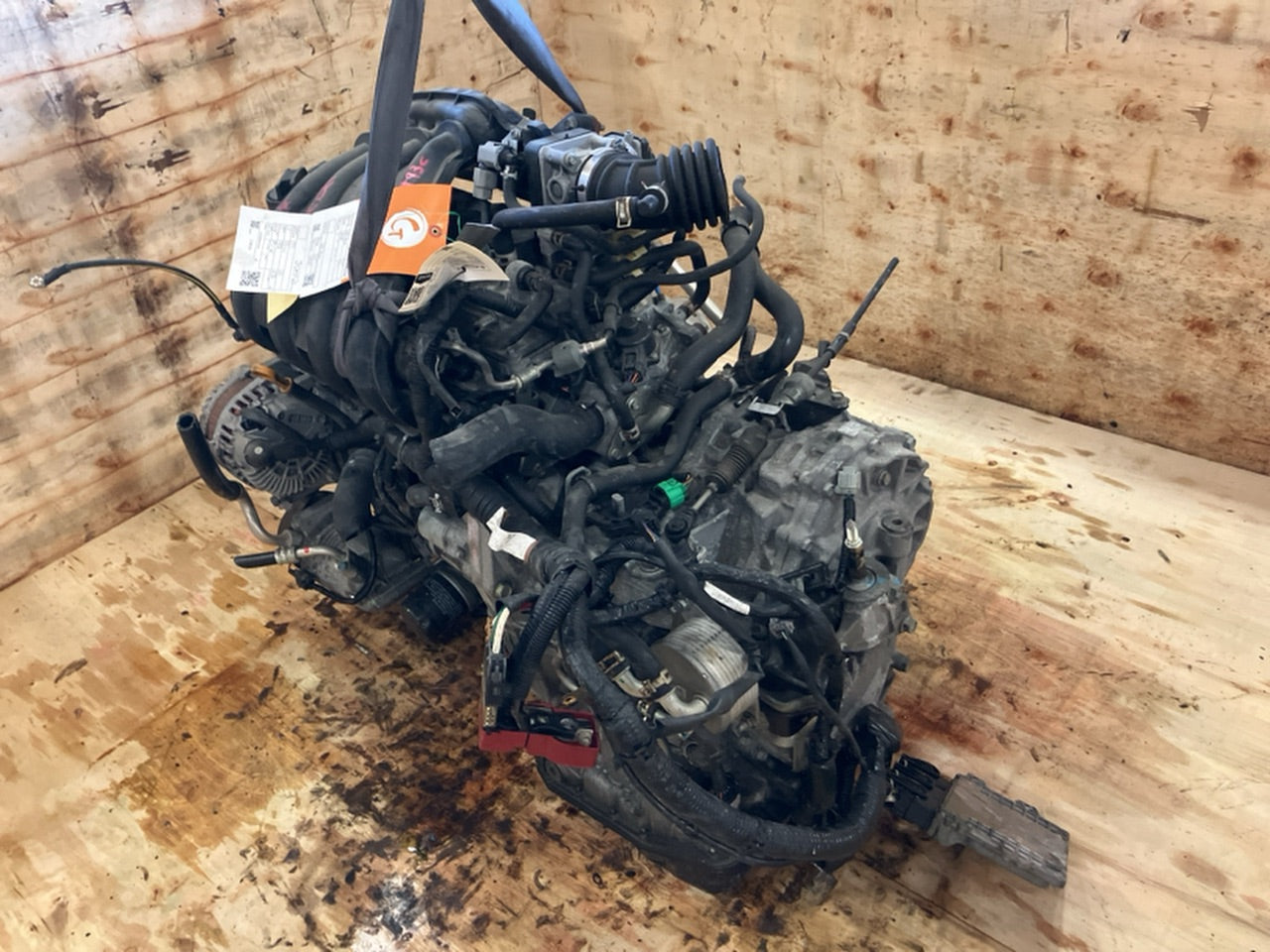 [USED ENGINE] NISSAN WINGROAD Y12 2012 HR15DE FF AT 2WD #0003266112642