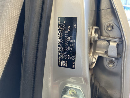 [CHOOSE PARTS] TOYOTA VITZ NSP130 2011 1NR-FE FF AT 2WD #0001000016068