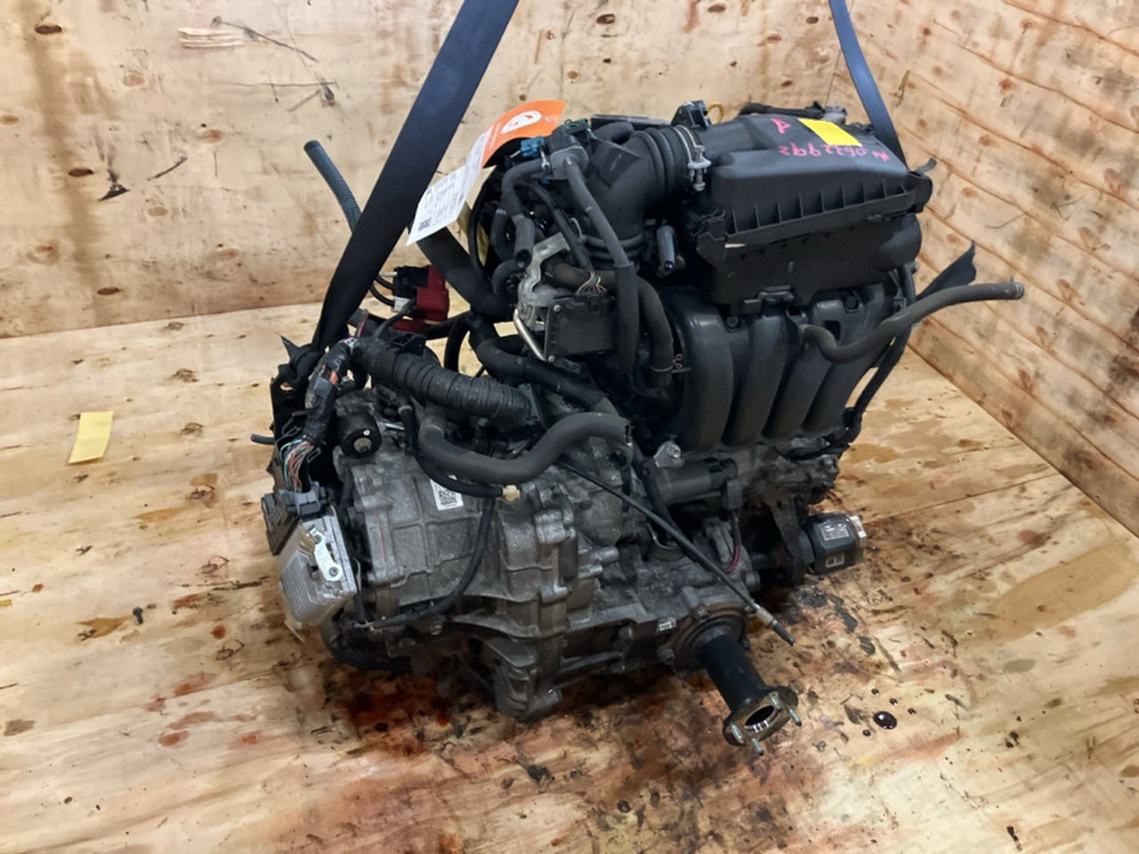 [USED ENGINE] TOYOTA VITZ NSP135 2013 1NR-FE FF AT 4WD #0003267114312