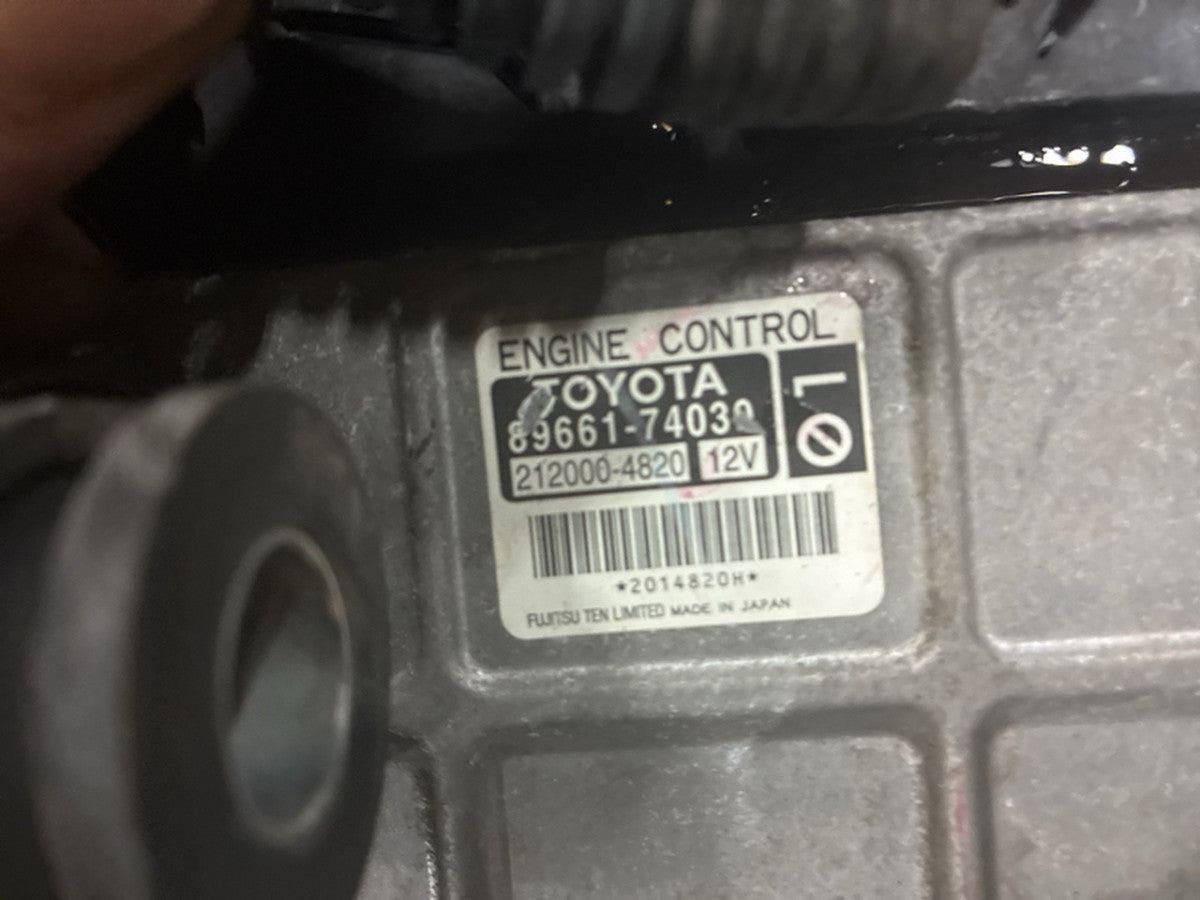 [USED ENGINE] TOYOTA iQ KGJ10 2008 1KR-FE FF AT 2WD #0003263058626