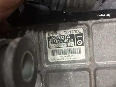 [USED ENGINE] TOYOTA iQ KGJ10 2008 1KR-FE FF AT 2WD #0003263058626