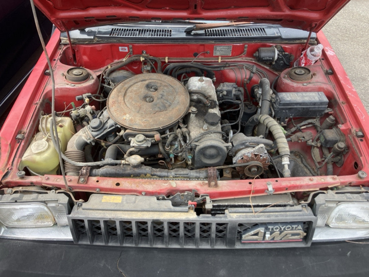 [CHOOSE PARTS] TOYOTA CARIB AL25G 1985 3A-SU FR MT 4WD #0001000014397
