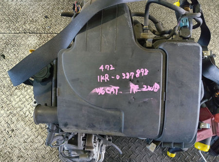[USED ENGINE] TOYOTA BELTA KSP92 2007 1KR-FE FF AT 2WD #0403264007997