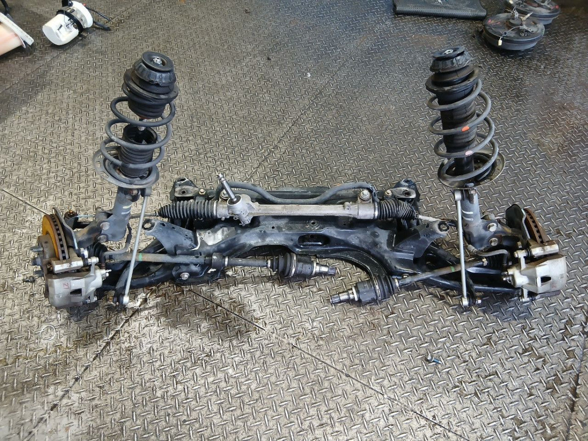 [F AXLE ASSY] TOYOTA VITZ KSP130 2014 1KR-FE FF AT 2WD #0403267012416