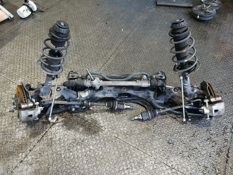 [F AXLE ASSY] TOYOTA VITZ KSP130 2014 1KR-FE FF AT 2WD #0403267012416