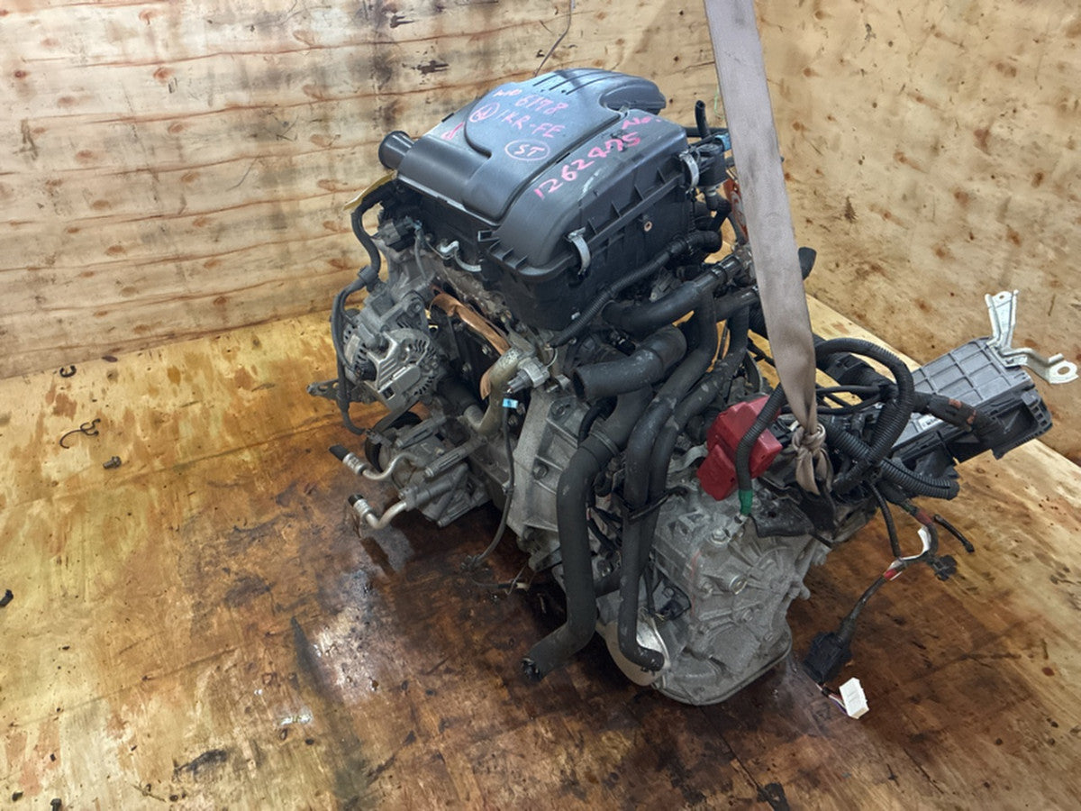 [USED ENGINE] TOYOTA VITZ KSP130 2011 1KR-FE FF AT 2WD #0003268141824