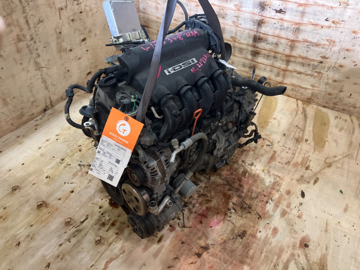 [USED ENGINE] HONDA FIT GD1 2005 L13A FF AT 2WD #0003266109064
