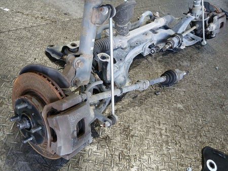 [F AXLE ASSY] TOYOTA VITZ KSP130 2011 1KR-FE FF AT 2WD #0403267013425