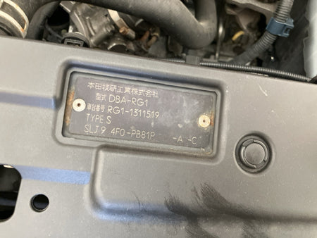 [USED ENGINE] HONDA STEPWAGON RG1 2008 K20A FF AT 2WD #0003265097046